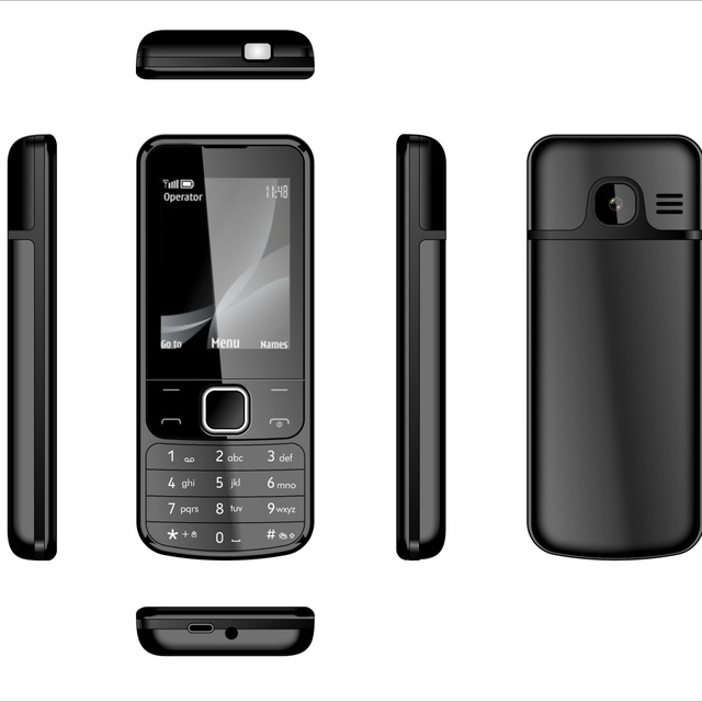 2.4inch 2SIM Keyboard bar Phone 4G Mocor RTOS Senior Smartphone 1800mah Cellphone for Nokia 6030 Mobile Phone Facebook Whatspp