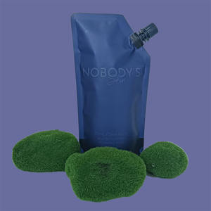 Personalizado impreso reciclable PE cosmético cuerpo tóner huecograbado espuma piel desintoxicante boquilla bolsa para el cuidado de la piel - Product Image 1