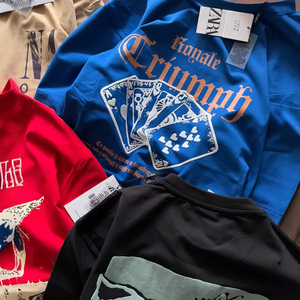 T-shirt <span class=keywords><strong>di</strong></span> Marca <span class=keywords><strong>di</strong></span> <span class=keywords><strong>Tendenza</strong></span> 2025, Magliette Casual Oversize per <span class=keywords><strong>Uomo</strong></span>, T-shirt Vintage Unisex in Cotone - Product Image 6