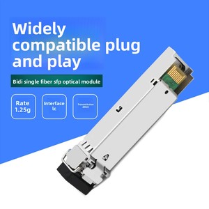 1.25G bidi SFP 100km Duplex thu phát mô-đun 1310nm/1550nm 100km LC DDM nhà máy bán tương thích với tất cả các thương hiệu cho Cisco - Product Image 3