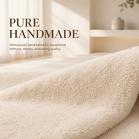 Tapis de luxe moderne tufté à la main 100 % polyester, tapis moelleux et shaggy fait main pour salon et chambre, taille personnalisée OEM ODM