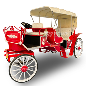 Elegante Carruaje Eléctrico sin Caballos, con Toldo Opcional, para Recorridos Turísticos en Hoteles, Resorts, Bodas y Lugares Fotográficos - Product Image 4