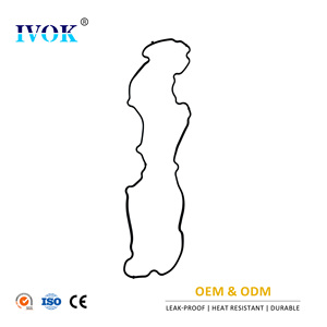 Junta de tapa de válvulas IVOK, fabricante OEM ODM con certificación CE para Peugeot 3008 408 508 Citroën C4L C3-XR, pieza de sellado - Product Image 1