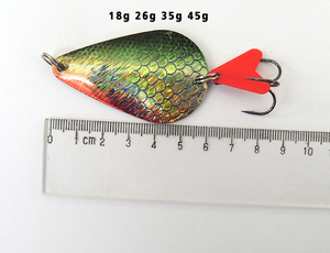 Leurre métallique de pêche à la truite et au bar, DOUBLE gagnant - Product Image 2