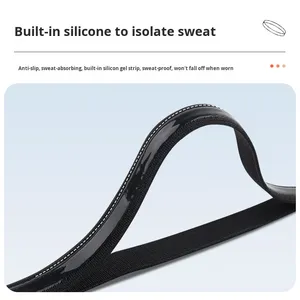 Bandeau de sport transfrontalier pour la course, le yoga, le fitness, le basketball, le football, attache-cheveux antidérapant et à séchage rapide pour hommes et femmes - Product Image 4