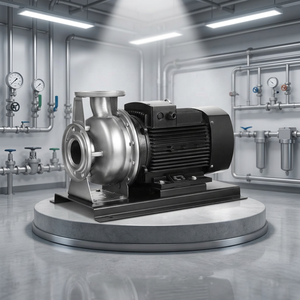 High-Pressure Single-Stage Horizontal Stainless Steel Centrifugal <b>Pump</b> 2HP AC 32mm Outlet 1-Year Warranty Drinking <b>Water</b> - Product Image 3