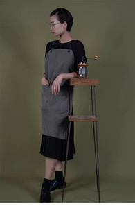 <span class=keywords><strong>Tablier</strong></span> de barista en toile épaisse, logo <span class=keywords><strong>personnalisé</strong></span>, restaurant de thé au lait, <span class=keywords><strong>boulangerie</strong></span>, manucure, tabliers unisexes en toile - Product Image 3