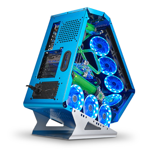 Unique Design RGB PC Cabinet Stock Gaming ATX Computer Case with Unique Features