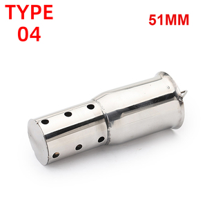 Catalyseur universel 51MM/60MM pour échappement de moto, silencieux d'échappement, réducteur de bruit - Product Image 5