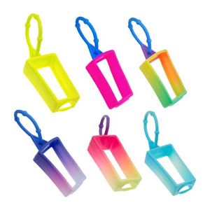 LA Custom <b>Hand</b> Sanitizer Protector Sleeve Portable Silicone <b>Hand</b> <b>Cream</b> Bottle Holder Cover Perfume Bottle Holder - Product Image 1