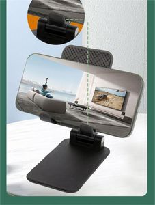 Custom Logo Promotional Anti Shake Foldable Office Desktop Plastic Cell Phone <b>Tablet</b> <b>Stand</b> Adjustable Gift Mobile Phone Holder - Product Image 6