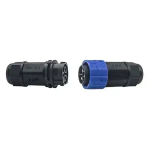 M25 male and female industrial plug and socket 12 pin ip68 waterproof connector