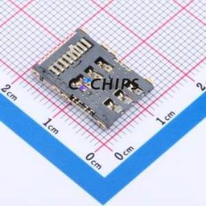 M6102-01 SIM Card Connector SMD Connector ( Operating Temperature: ) - Product Image 2