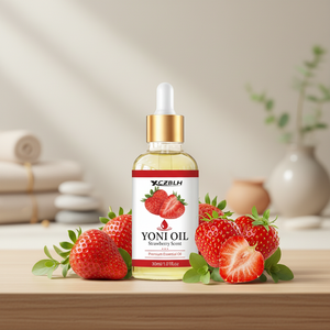 Huile essentielle de soin intime féminin antibactérienne et blanchissante OEM/ODM, saveur fraise fraîche Yoni, 100% pure naturelle pressée à froid - Product Image 2