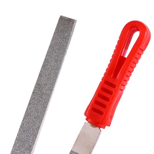 Lime à frettes de guitare en carbure de silicium, outil de <span class=keywords><strong>luthier</strong></span> avec manche en fer-plastique pour le remplacement des frettes de guitare - Product Image 3