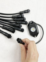 Luces LED RGBW para Camiones, Barcos, ATV y SUV, Controladas por Aplicación, Color Blanco Puro, en Oferta