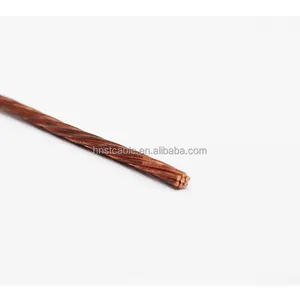 Cable de tierra de cobre templado, cable de hilo de cobre de 16mm, 25mm, 35mm, 50mm, 70mm