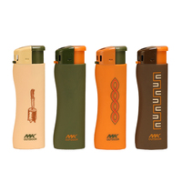 Vente flash, briquet à gaz rechargeable noir personnalisé avec logo, vente promotionnelle, briquet à cigare pas cher, vente en gros de briquets à cigare personnalisés