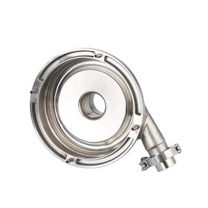 Cấp thực phẩm lỏng chuyển Tri kẹp mở impellerand động cơ 304 thép không gỉ nước vệ sinh Ly Tâm Bơm - Product Image 2