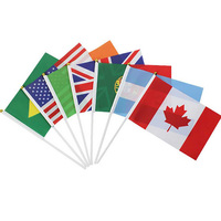 Drapeaux portatifs écologiques 5x8 pouces