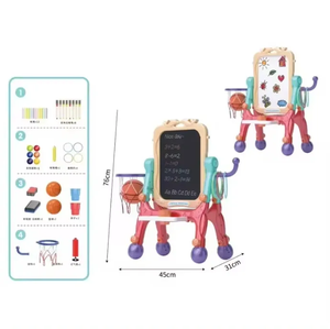 กระดานวาดภาพมหัศจรรย์อเนกประสงค์สำหรับเด็กเท้าสั้นแม่เหล็กกระดานวาดภาพของเล่นสำหรับเล่นกีฬา - Product Image 1