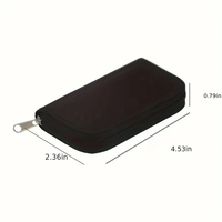 28 fentes pochette de rangement organisateur de stockage carte SIM SD éco-fusionnée sac de support de carte mémoire en Nylon éco-fusionné pour paquet SDHC Micro SD CF