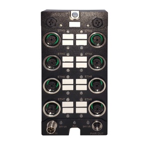 Conmutador de Red Ethernet bibo IP67 de 8 Puertos M12 para Metro y Ferrocarril - Product Image 2