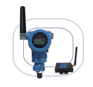 RKS RP1002W GPRS/3G/4G industriële draadloze afstandsbedienbare druksensor en -zender met flexibele batterij of 24V voeding - Product Image 1