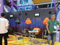 Máquina de juego de pared de reacción rápida Parque interactivo de trampolín con juego interactivo de reacción rápida de pared
