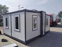 Contenedor expandible de nuevo estilo de lujo, casa de estar, Villa, casa pequeña prefabricada para uso en apartamentos de Hotel al aire libre