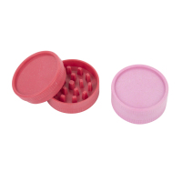 Smoke Shop Broyeur dégradable le plus vendu avec logo personnalisé 55mm-2parts Broyeur d'herbes biodégradables