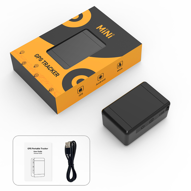 Mini Smart GPS Tracker 360 Bird View Engine Cut-off Comprehensive Security GSM 2G Network Cloud Data Storage ACC Detection Car