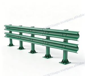 Barandilla de Seguridad para Puentes de Doble Viga de Acero Galvanizado, Barrera Anticolisión con Clasificación H1, Longitud Personalizada de 4320 mm, EN 1317, Prismática de Alta Intensidad - Product Image 4