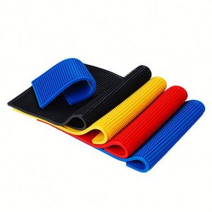 Custom Logo Soft Pvc Bar Non-Slip <b>Silicone</b> <b>Rubber</b> Spill Mat for Bars Restaurants Waterproof Promotional Drinkware Accessory - Product Image 1