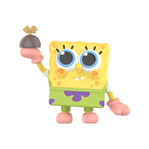 100% Original POP MART éponge Bob meilleurs amis série figurines 1PC/12 pièces boîte aveugle POPMART ornements mignon boîte aveugle - Product Image 2