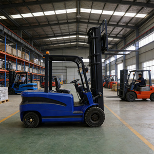 Kostenloser Versand - 1-6 Tonnen Neuer Batteriebetriebener Elektro-Stapler - für Geländestapeln & Heben mit Robuster Konstruktion - Product Image 5