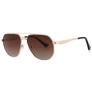 Unisex Pilot Sunglasses Metal Frame Green Lens UV400 Protection Rectangle Style for Adults <b>Driving</b> - Product Image 4