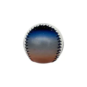 신상품 9 인치 형광 색상 맞춤형 로고 PVC 가죽 훈련 또는 선물 야구