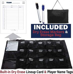 Échantillon Gratuit : Organisateur de Casquettes de Baseball Suspendu pour 15 Joueurs - Sac de Rangement pour Équipement de Baseball - Product Image 3