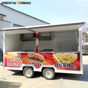 2020 Freezer Food Trailer Juice Bar Kiosk Bar India Food Truck Cart Ice Cream Trailer For Sale