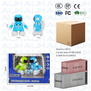 AiJH RC <span class=keywords><strong>Robot</strong></span> inteligente fútbol inteligente caminar Control remoto fútbol versus <span class=keywords><strong>Mini</strong></span> <span class=keywords><strong>Robot</strong></span> interactivo para niños - Product Image 6