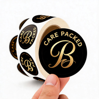 Stiker Label Kertas Vinyl Perekat Sendiri dengan Cetak Logo Kustom, Label Stiker yang Dikustomisasi, Label Kemasan Kustom, Stiker Logo