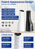 Hydropulseur sans fil 360 ml, étanche IPX7, irrigateur buccal, nettoyage des dents, jet dentaire, nettoyeur de dents, type de charge Type-C
