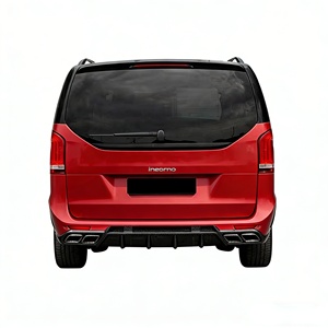 Nuevo Ensamble de Parachoques Delantero/Trasero de Alta Calidad en Plástico ABS Color Negro Carbón para V Class V260, 100% Compatible - Product Image 4