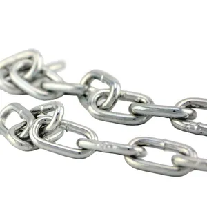 China Made Hot Export DIN766 galvanized Iron Chains