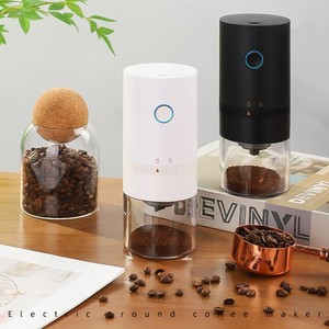Molinillo de Café Eléctrico Portátil Recargable por USB con Muelas de Cerámica y Ajustes de Molienda Ajustables para Uso Doméstico - Product Image 1