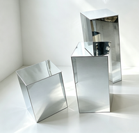 Robuste Quadratische Transparente Acryl-Basis für Party-Hintergrund Hochzeits-Blumenständer Display-Podeste mit Individuellem Logo