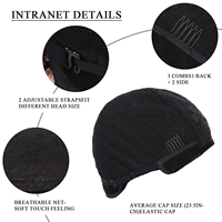 Perruque courte coupe pixie sans colle, avec dentelle frontale 13x4, nœuds blanchis, en cheveux humains, pour femmes noires