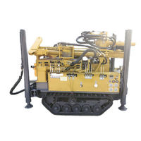 Machine de forage hydraulique puissante de 800m, 700m, 600m de profondeur, fabriquée en Chine, pour l'exploration minière et les puits d'eau, à vendre