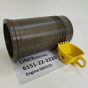 Recambio de Camisa de Cilindro para Motor Diésel 6151-22-2220 para Excavadora PC400-6, Cargadora de Ruedas WA470, Bulldozer D65EX, Motor de Grado <span class=keywords><strong>GD705</strong></span> S6D125 - Product Image 5